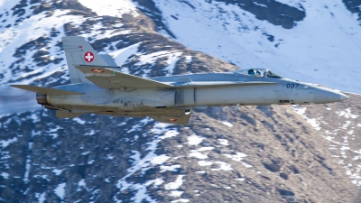 Photo ID 223038 by Agata Maria Weksej. Switzerland Air Force McDonnell Douglas F A 18C Hornet, J 5007