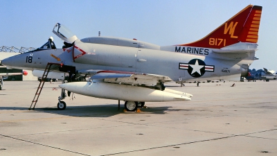 Photo ID 223615 by Gerrit Kok Collection. USA Marines Douglas A 4M Skyhawk, 158171