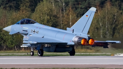 Photo ID 224265 by Mick Balter - mbaviation-images. Germany Air Force Eurofighter EF 2000 Typhoon S, 31 48
