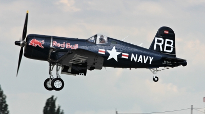 Photo ID 224996 by Milos Ruza. Private Red Bull Vought F4U 4 Corsair, OE EAS