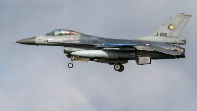 Photo ID 225127 by Alfred Koning. Netherlands Air Force General Dynamics F 16AM Fighting Falcon, J 616