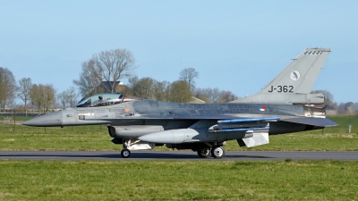 Photo ID 225259 by Dieter Linemann. Netherlands Air Force General Dynamics F 16AM Fighting Falcon, J 362