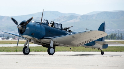 Photo ID 226225 by W.A.Kazior. Private Planes of Fame Air Museum Douglas SBD 5 Dauntless, NX670AM