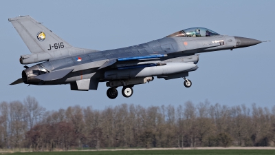 Photo ID 226547 by Rainer Mueller. Netherlands Air Force General Dynamics F 16AM Fighting Falcon, J 616