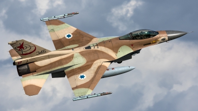 Photo ID 226549 by Thomas Ziegler - Aviation-Media. Israel Air Force General Dynamics F 16C Fighting Falcon, 345