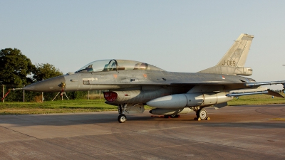 Photo ID 25978 by Michael Baldock. Netherlands Air Force General Dynamics F 16BM Fighting Falcon, J 065