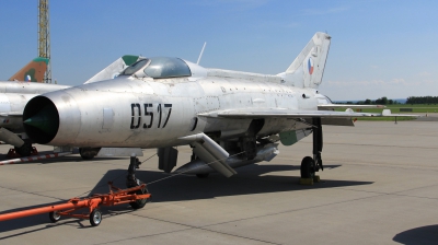Photo ID 227245 by Milos Ruza. Czech Republic Air Force Mikoyan Gurevich MiG 21F 13, 0517
