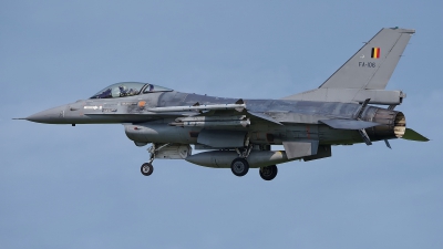 Photo ID 227507 by Rainer Mueller. Belgium Air Force General Dynamics F 16AM Fighting Falcon, FA 106