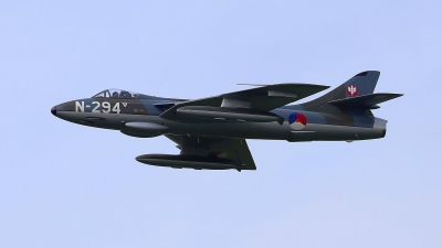 Photo ID 227664 by Frank Kloppenburg. Private DHHF Dutch Hawker Hunter Foundation Hawker Hunter F6A, G KAXF