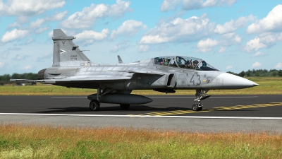 Photo ID 227813 by Carl Brent. Hungary Air Force Saab JAS 39D Gripen, 43