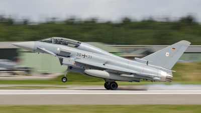 Photo ID 228695 by Caspar Smit. Germany Air Force Eurofighter EF 2000 Typhoon T, 30 71