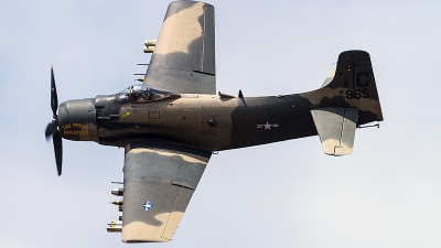 Photo ID 229027 by Aaron C. Rhodes. Private Heritage Flight Museum Douglas A 1D Skyraider AD 4N, NX965AD