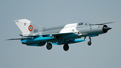 Photo ID 26082 by Radim Spalek. Romania Air Force Mikoyan Gurevich MiG 21MF 75 Lancer C, 9611