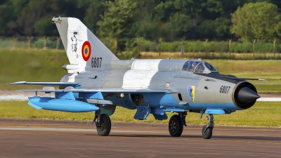 Photo ID 229494 by Craig Pelleymounter. Romania Air Force Mikoyan Gurevich MiG 21MF 75 Lancer C, 6807