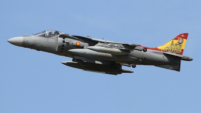 Photo ID 229565 by Paul Newbold. Spain Navy McDonnell Douglas EAV 8B Harrier II, VA 1B 37