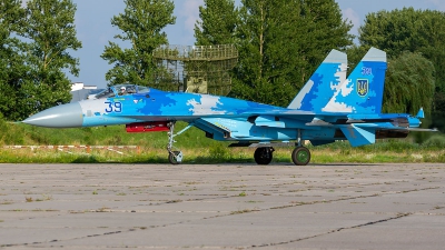 Photo ID 229627 by Vladimir Vorobyov. Ukraine Air Force Sukhoi Su 27P1M,  