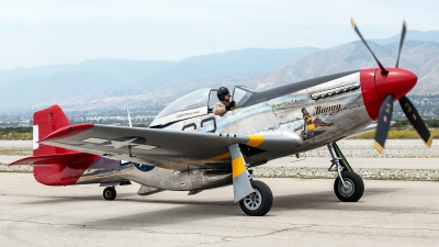 Photo ID 229956 by W.A.Kazior. Private Palm Springs Air Museum North American P 51D Mustang, NL151BP