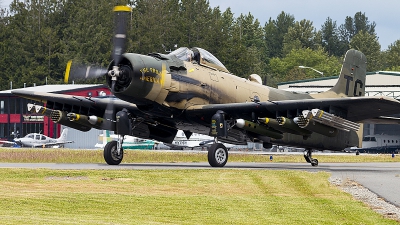 Photo ID 230323 by Aaron C. Rhodes. Private Heritage Flight Museum Douglas A 1D Skyraider AD 4N, NX965AD