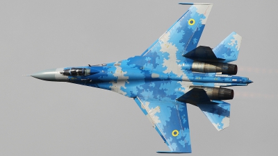 Photo ID 230361 by Barry Swann. Ukraine Air Force Sukhoi Su 27P1M,  