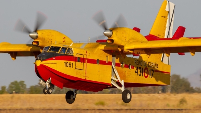 Photo ID 231271 by Filipe Barros. Spain Air Force Canadair CL 215T, UD 13 17
