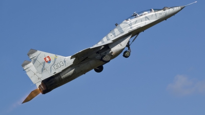 Photo ID 26362 by Matus Haladik. Slovakia Air Force Mikoyan Gurevich MiG 29UBS 9 51, 1303