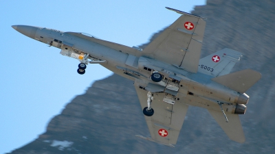 Photo ID 26377 by Radim Spalek. Switzerland Air Force McDonnell Douglas F A 18C Hornet, J 5003