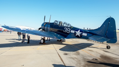 Photo ID 233532 by W.A.Kazior. Private Planes of Fame Air Museum Douglas SBD 5 Dauntless, NX670AM