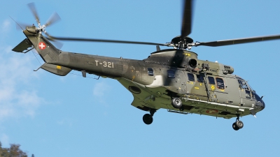 Photo ID 232837 by Sybille Petersen. Switzerland Air Force Aerospatiale AS 332M1 Super Puma, T 321