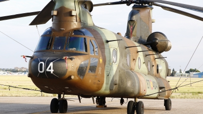 Photo ID 232901 by Montserrat Pin. Spain Air Force Boeing Vertol CH 47D Chinook, HT 17 04