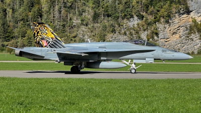 Photo ID 232907 by Sybille Petersen. Switzerland Air Force McDonnell Douglas F A 18C Hornet, J 5011