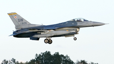 Photo ID 233287 by Manuel Fernandez. USA Air Force General Dynamics F 16C Fighting Falcon, 90 0826