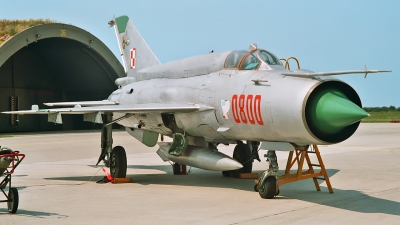 Photo ID 233493 by Helwin Scharn. Poland Air Force Mikoyan Gurevich MiG 21bis, 0800