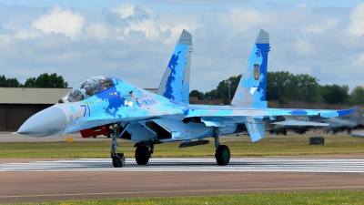 Photo ID 233495 by Frank Deutschland. Ukraine Air Force Sukhoi Su 27UB1M, B 1831M1