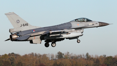 Photo ID 233884 by Carl Brent. Netherlands Air Force General Dynamics F 16AM Fighting Falcon, J 646
