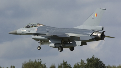 Photo ID 26558 by frank van de waardenburg. Belgium Air Force General Dynamics F 16AM Fighting Falcon, FA 73