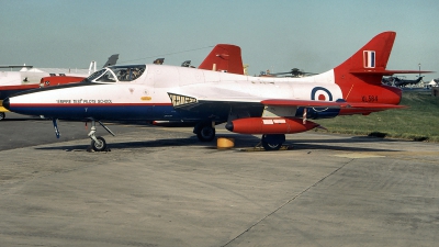 Photo ID 234162 by Aldo Bidini. UK ETPS Hawker Hunter T7, XL564