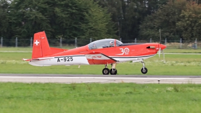 Photo ID 234676 by Milos Ruza. Switzerland Air Force Pilatus NCPC 7 Turbo Trainer, A 925