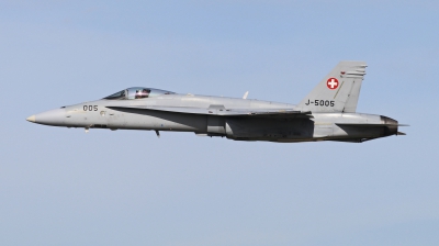 Photo ID 234843 by Milos Ruza. Switzerland Air Force McDonnell Douglas F A 18C Hornet, J 5005