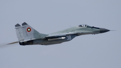 Photo ID 26595 by Anton Balakchiev. Bulgaria Air Force Mikoyan Gurevich MiG 29, 38