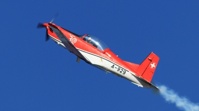 Photo ID 236639 by Milos Ruza. Switzerland Air Force Pilatus NCPC 7 Turbo Trainer, A 929