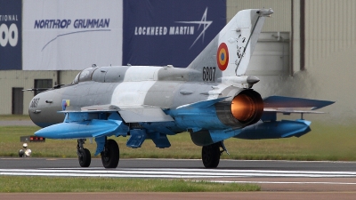 Photo ID 236577 by Paul Newbold. Romania Air Force Mikoyan Gurevich MiG 21MF 75 Lancer C, 6807