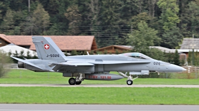 Photo ID 237347 by Milos Ruza. Switzerland Air Force McDonnell Douglas F A 18C Hornet, J 5026