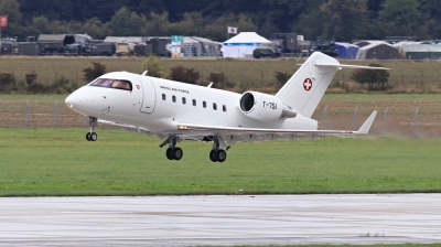 Photo ID 237434 by Milos Ruza. Switzerland Air Force Canadair CL 600 2B16 Challenger 604, T 751