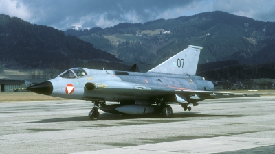Photo ID 26833 by Joop de Groot. Austria Air Force Saab J35Oe MkII Draken, 07