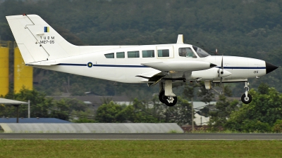 Photo ID 237607 by Aldo Bidini. Malaysia Air Force Cessna 402B, M27 05