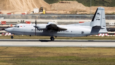 Photo ID 237924 by Thanh Ho. Singapore Air Force Fokker 50, 711