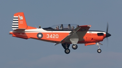 Photo ID 238739 by Frank Noort. Taiwan Air Force Beech T 34C Turbo Mentor 45, 3420