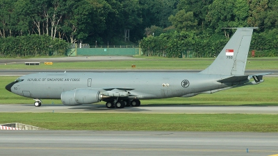 Photo ID 239009 by Aldo Bidini. Singapore Air Force Boeing KC 135R Stratotanker 717 100, 750