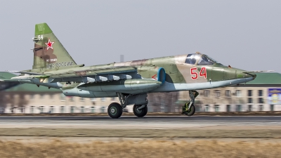 Photo ID 240272 by Andrei Shmatko. Russia Air Force Sukhoi Su 25SM, RF 95169