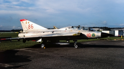 Photo ID 241276 by Giampaolo Tonello. Sweden Air Force Saab Sk35C Draken, 35804